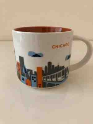 Starbucks 2013 You Are Here YAH Collection Chicago 14oz Coffee Mug / Tea Cup NEW - Sold on eBay Jul, 12th 2019 for $15.00