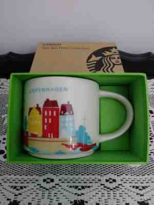 BNIB Starbucks Copenhagen Denmark You Are Here Collector Series Mug with SKU  - Sold on eBay Jul, 12th 2019 for $40.00