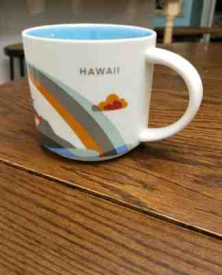 STARBUCKS HAWAII 2016 YOU ARE HERE Line Collection white coffee mug RARE LIMITED - Sold on eBay Jul, 12th 2019 for $15.00