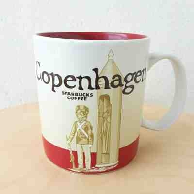 Original Starbucks City Mug 16 oz Copenhagen Series 2016 Denmark Discontinued - Sold on eBay Jul, 12th 2019 for $54.00