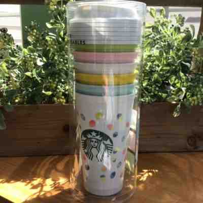 Starbucks Spring 2019 Easter Reusable Travel Hot Cups Set Pastel Coffee - Sold on eBay Jul, 12th 2019 for $19.99