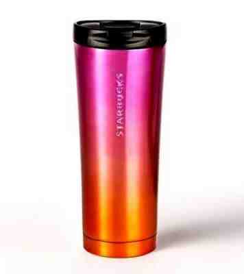 Starbucks Stainless Steel Tropical Tumbler/Beach Getaway Collection/12 fl oz  - Sold on eBay Jul, 12th 2019 for $37.99