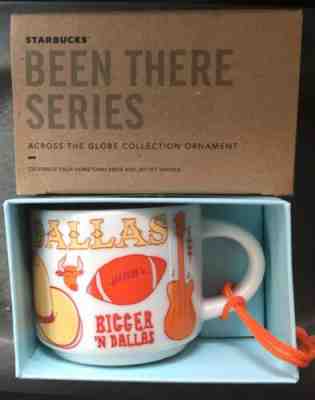 Starbucks DALLAS, TEXAS (BEEN THERE) Demitasse 2 oz Mug Ornament NIB - Sold on eBay Jul, 12th 2019 for $21.75