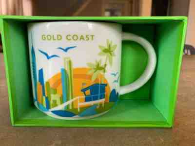 Gold Coast Starbucks Mug YAH (You Are Here) - New In Box - Sold on eBay Jul, 12th 2019 for $34.99