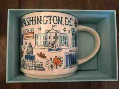 Starbucks Washington DC Been There Series Across the Globe 14oz Ceramic Mug - Sold on eBay Jul, 12th 2019 for $18.80