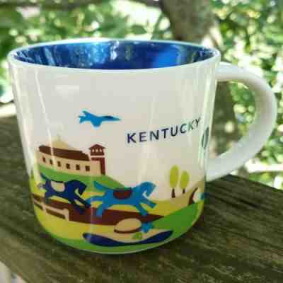 STARBUCKS Cup 2014 KENTUCKY 'You Are Here' Mug 14 oz Coffee***READY TO SHIP*** - Sold on eBay Jul, 12th 2019 for $23.98