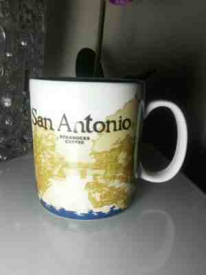 STARBUCKS  2009 SAN ANTONIO STARBUCKS COFFEE MUG COLLECTOR SERIES RIVER WALK - Sold on eBay Jul, 12th 2019 for $23.99