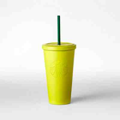 [Starbucks]  Citron Stainless Steel Cold Cup - 16 oz - Sold on eBay Jul, 12th 2019 for $41.99