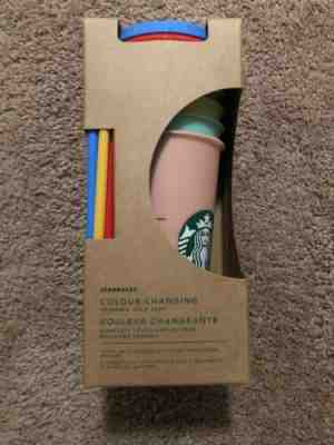 NEW 2019 Starbucks Color Changing Reusable Cold Cup Collection Pack *RARE* - Sold on eBay Jul, 12th 2019 for $85.00