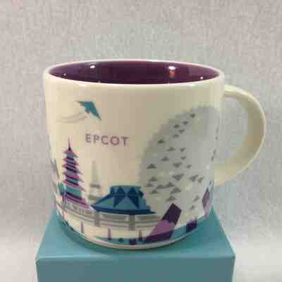 Starbucks You Are Here Collection Mug Epcot Disney Parks Version 2 Gray Monorail - Sold on eBay Jul, 12th 2019 for $37.50