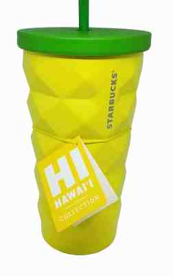 Starbucks Hawaii 2016 Pineapple Coffee Tumbler Cold Metal Cup 16 oz. Grande - Sold on eBay Jul, 11th 2019 for $30.00