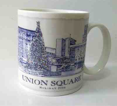 Starbucks Mug Coffee Cup 2006 Union Square Architectural Series Mugs - Sold on eBay Jul, 11th 2019 for $18.88