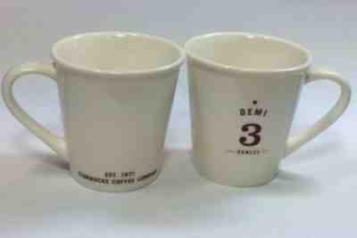 2 Starbucks Demi 3 Ounce Espresso/ Shot Cups 2010 Starbucks Coffee Company - Sold on eBay Jul, 11th 2019 for $20.00