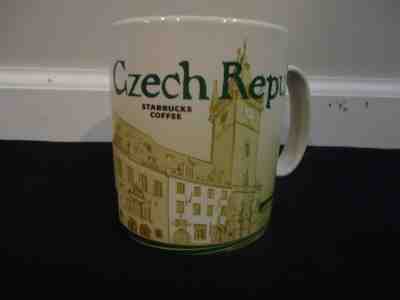 Original Starbucks Collectors City Series Coffee Mug Czech Republic 2014 16 oz - Sold on eBay Jul, 11th 2019 for $29.99