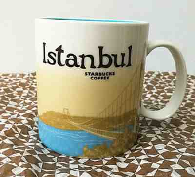 16 oz Starbucks Mug Coffee Cup Istanbul City Collector Series - Sold on eBay Jul, 11th 2019 for $16.99