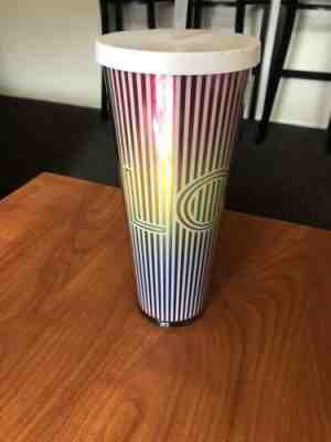 NEW Starbucks Summer Cold Cup Love Pride Stripe Rainbow Reusable Tumbler 24oz - Sold on eBay Jul, 11th 2019 for $19.00