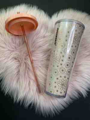New Pink METALLIC Eyelet Starbucks Summer 2019 Cold Tumbler Cup - Best Seller - Sold on eBay Jul, 11th 2019 for $27.00