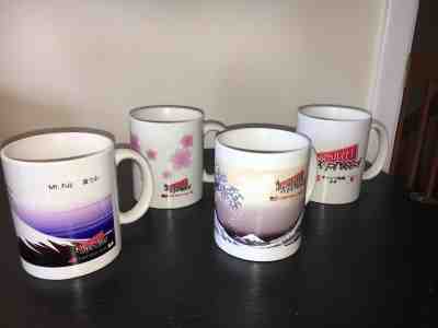 Starbucks Army Camp Zama 4 Mainstreet X-Presso! Coffee Mugs: Mint Condition VHTF - Sold on eBay Jul, 11th 2019 for $200.00