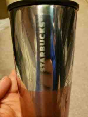 RARE STARBUCKS 2012 STAINLESS STEEL TWO TONED 8oz Travel Mug - Sold on eBay Jul, 11th 2019 for $29.99