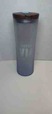 Starbucks VIA Ready Brew Frosted 20 FL OZ Travel Tumbler 2010 cold coffee tea - Sold on eBay Jul, 11th 2019 for $17.99