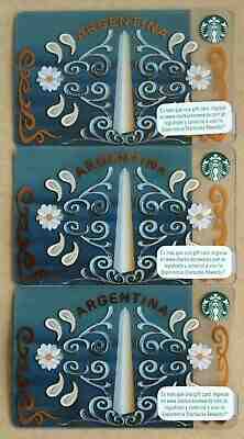 ARGENTINA STARBUCKS gift card new unused pin south 2019 OBELISK country lot set - Sold on eBay Jul, 11th 2019 for $35.00