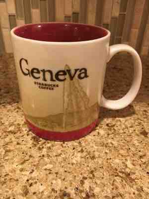  Starbucks mug GENEVA new - Sold on eBay Jul, 11th 2019 for $18.00