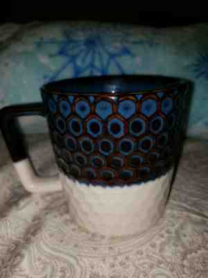 2017 Starbucks Anniversary Siren Scales 12 Ounce Blue & White Mug - Sold on eBay Jul, 11th 2019 for $19.99