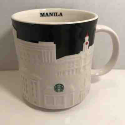 Starbucks 16oz International Skyline Relief International Coffee Mug Manila - Sold on eBay Jul, 11th 2019 for $22.00