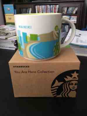 "You Are Here" Starbucks mug - Waikiki - Sold on eBay Jul, 11th 2019 for $20.00