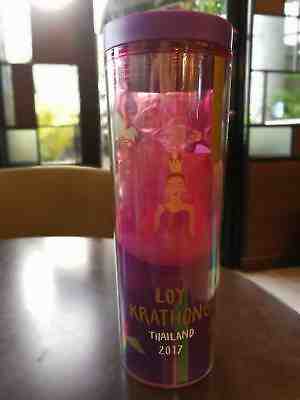 Starbucks  Tumbler  Loy Krathong Festival 2017 CRSBY 16 oz Thailand  - Sold on eBay Jul, 11th 2019 for $28.00