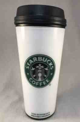 Starbucks Coffee Tumbler Travel Mug Plastic 16 Oz Mermaid Siren Black Green 2005 - Sold on eBay Jul, 11th 2019 for $15.99
