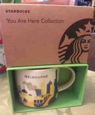NIB WITH SKU STARBUCKS MELBOURNE, AUSTRALIA  You Are Here (YAH) 14 Oz Mug. VHTF - Sold on eBay Jul, 11th 2019 for $55.00