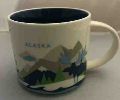 2013 Starbucks Alaska You Are Here Series Coffee Mug Cup 14 Oz  - Sold on eBay Jul, 11th 2019 for $17.00