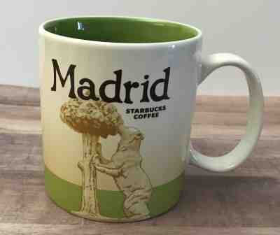 Starbucks Madrid Coffee Mug 16 oz. tea cup spain  - Sold on eBay Jul, 10th 2019 for $24.99