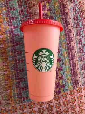 Starbucks Color Changing Cups Reusable 1 Cup Brand New Red - Sold on eBay Jul, 10th 2019 for $30.00