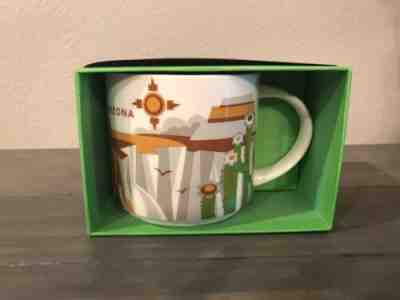 NIB With Sku Starbucks YAH ARIZONA Mug 14 oz You Are Here Collection - Sold on eBay Jul, 10th 2019 for $29.55