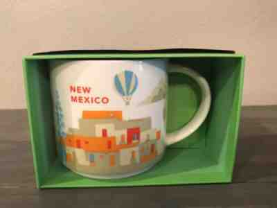 NIB WITH SKU STARBUCKS NEW MEXICO, USA You Are Here (YAH) 14 Oz Mug - Sold on eBay Jul, 10th 2019 for $35.55