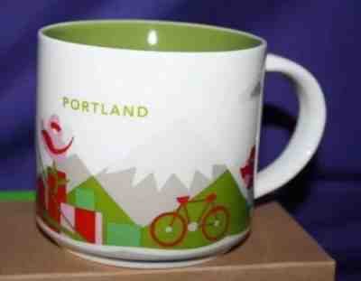 Starbucks Portland OR City Cup Mug "You Are Here" YAH Collection 14 Oz 2013 - Sold on eBay Jul, 10th 2019 for $29.99