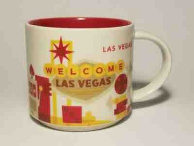 2015 Starbucks Coffee Mug You are Here Collection Las Vegas 14oz Cup  - Sold on eBay Jul, 10th 2019 for $18.95