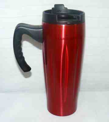 Starbucks 16 oz. Aroma Solo Red Stainless Steel Travel Tumbler W/Handle - Sold on eBay Jul, 10th 2019 for $22.50