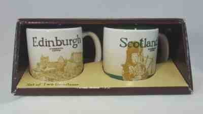 Starbucks Scotland and Edinburgh 3 oz. Demitasse Cups Set New in Box - Sold on eBay Jul, 10th 2019 for $29.00