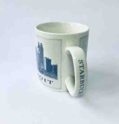 STARBUCKS 2007 Architectural City Scenes Series 18oz Detroit The Motor City Mug - Sold on eBay Jul, 10th 2019 for $25.00