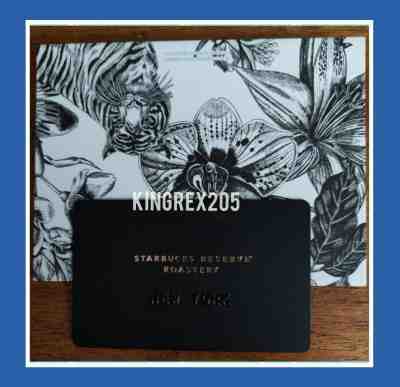 Starbucks NEW YORK Roastery Card - Sold on eBay Jul, 10th 2019 for $16.06