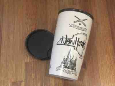 2017 Starbucks Christmas NYC New York State Double Wall Ceramic Tumbler 12 oz - Sold on eBay Jul, 10th 2019 for $35.00