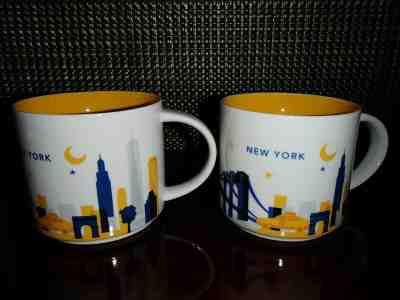 2 Starbucks New York NYC You are Here 2017 Collector Mug NEW No Box One Chip - Sold on eBay Jul, 10th 2019 for $31.94