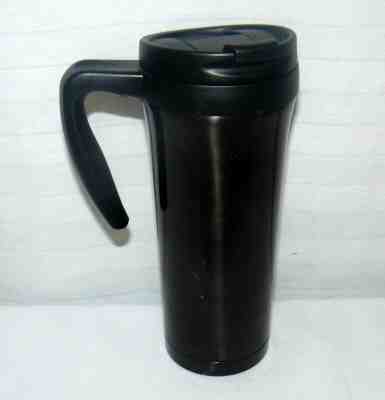 Starbucks 16 oz. Stainless Steel Dk. Grey Travel Tumbler W/ Handle - Sold on eBay Jul, 10th 2019 for $22.00