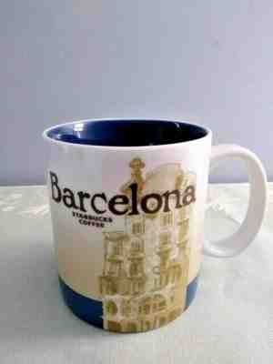 Starbucks Coffee Mug Barcelona Spain 2008 Collector Series 16oz  - Sold on eBay Jul, 10th 2019 for $19.50