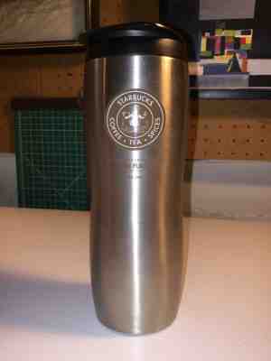2008 Starbucks Pike Place Stainless Steel Travel Tumbler w/Lid - 16 oz FREE SHIP - Sold on eBay Jul, 10th 2019 for $29.99