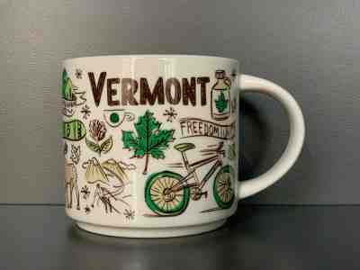 Starbucks Mug BTS Been There Series Vermont 14oz - Sold on eBay Jul, 10th 2019 for $24.99