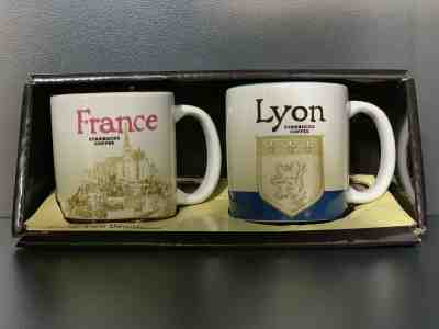 Starbucks Mug Set Lyon & France 3oz  - Sold on eBay Jul, 10th 2019 for $15.99